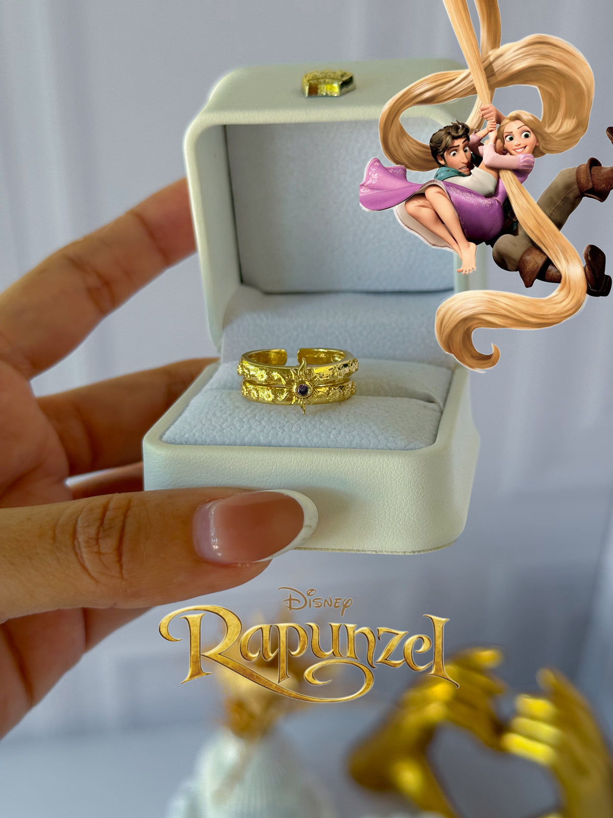 Anillos promesa “Rapunzel”