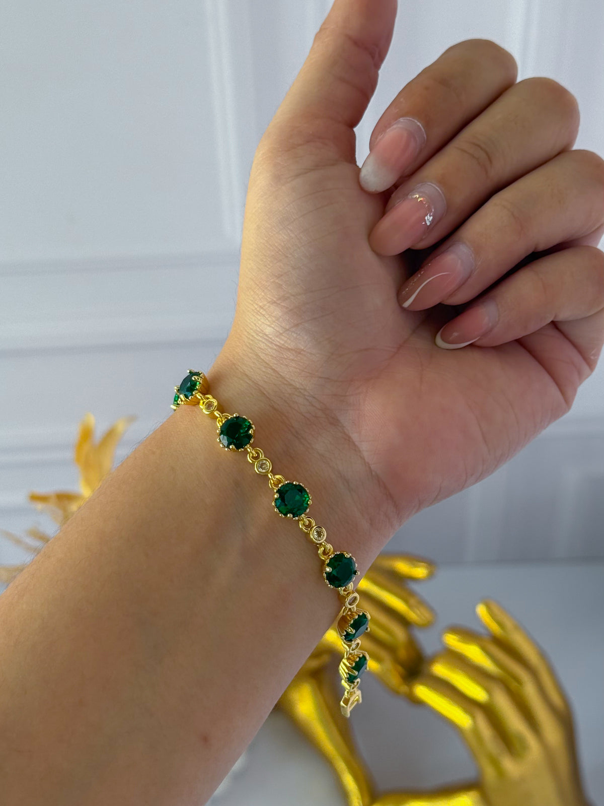 Pulsera princesa verde