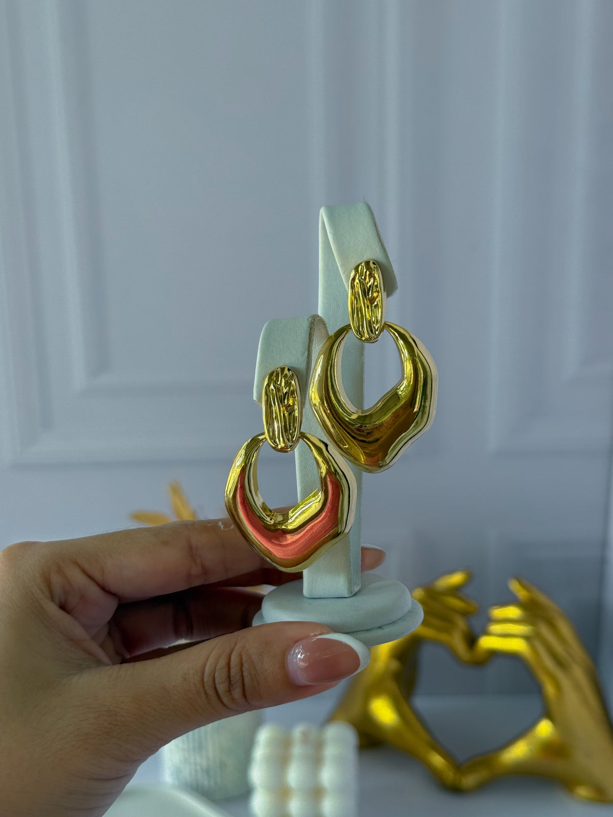 Arete elegante grande