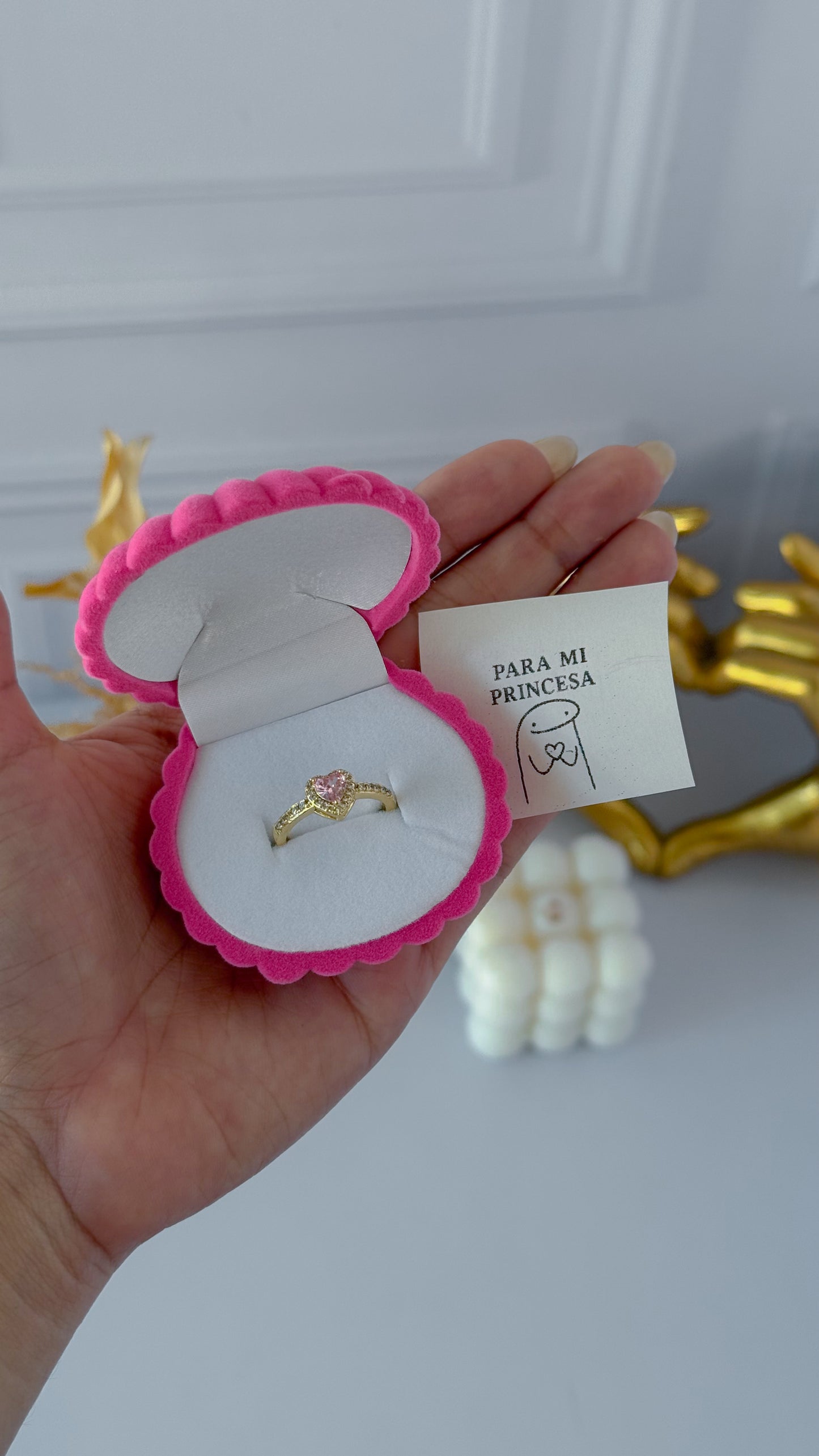 Anillo promesa “Para mi princesa”