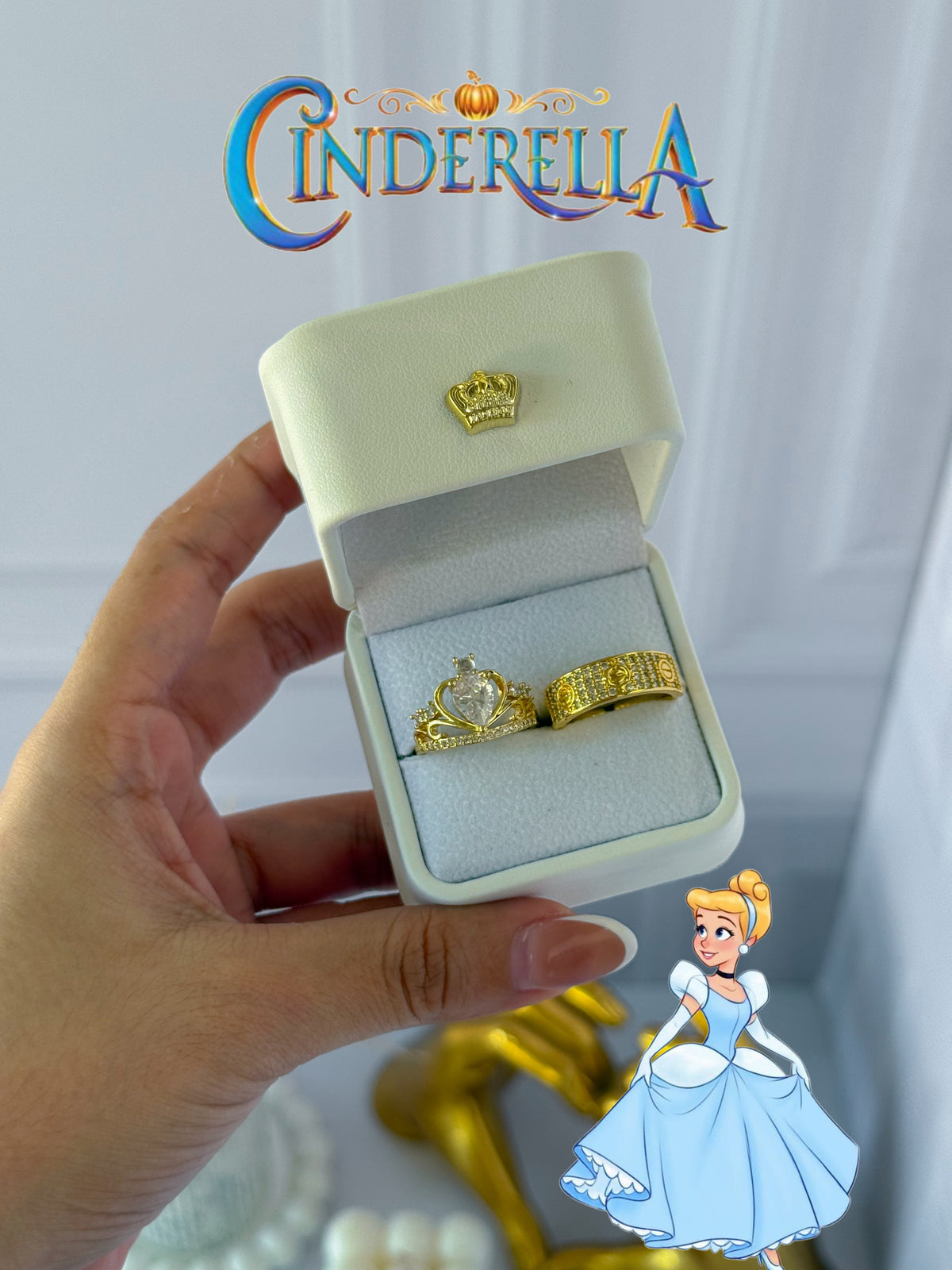 Anillos promesa “Cenicienta”