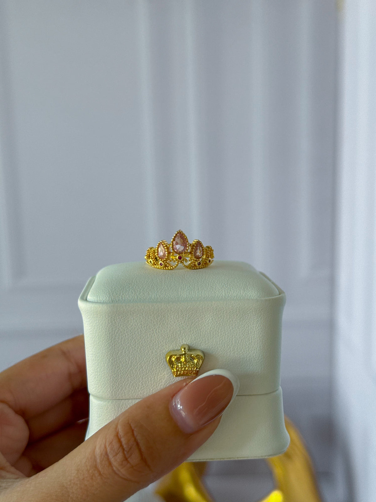 Rapunzel crown ring