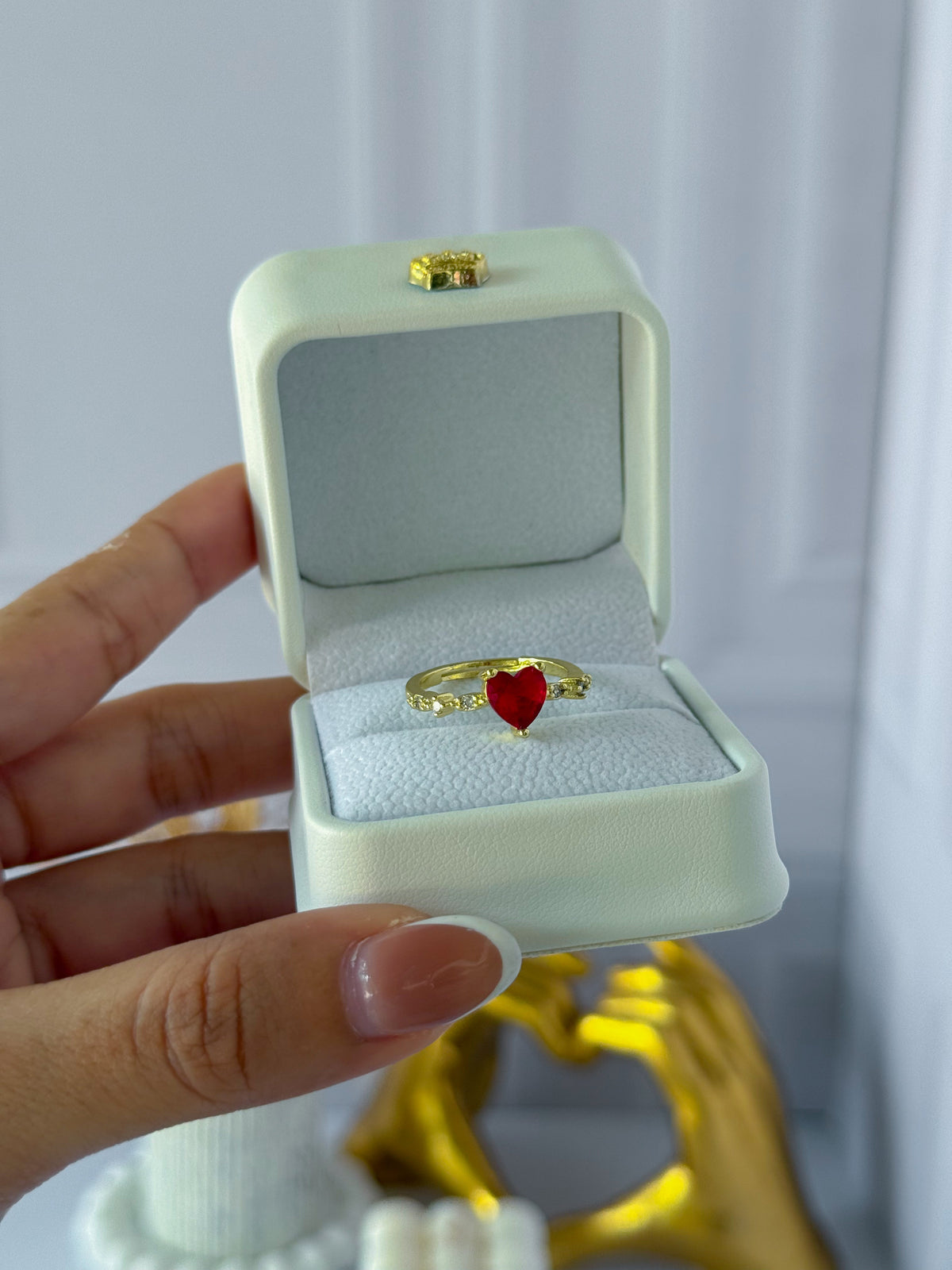 Anillo de corazón