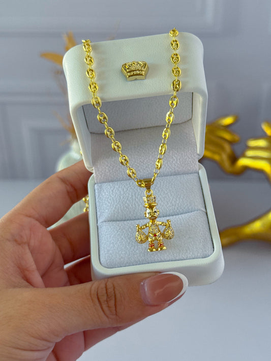 Cadena tejido Gucci tío rico