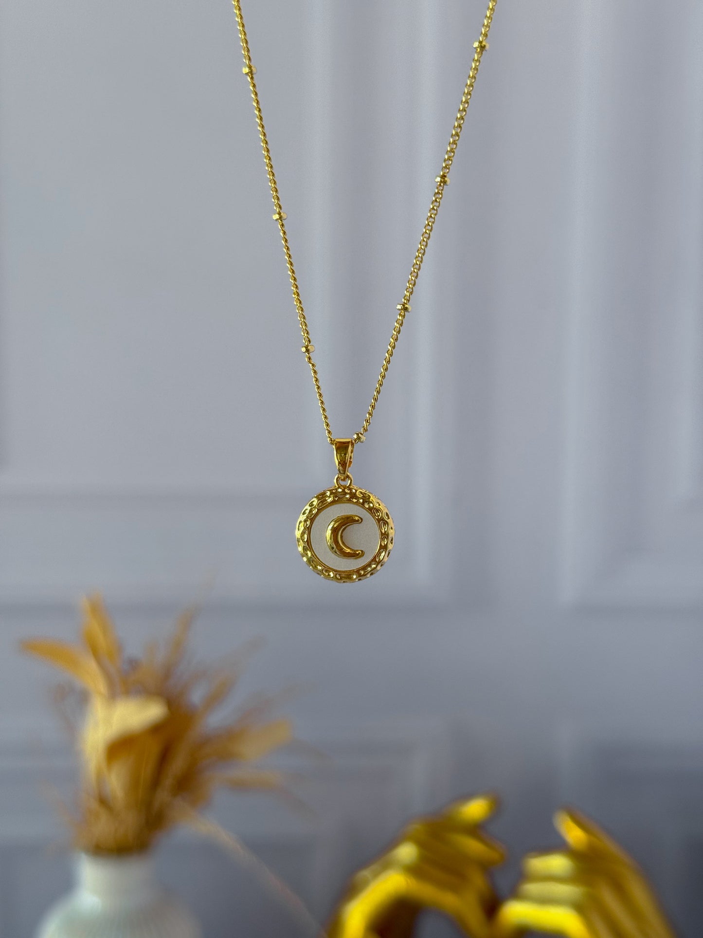 Pearlescent Moon Chain