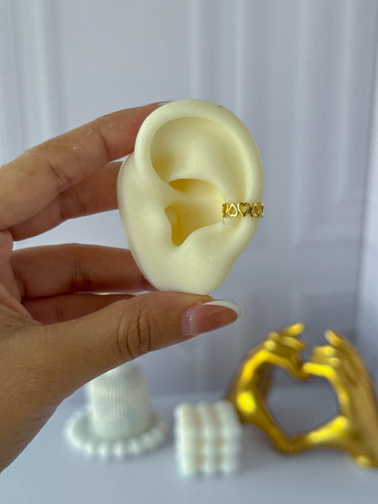 Ear cuff de corazón