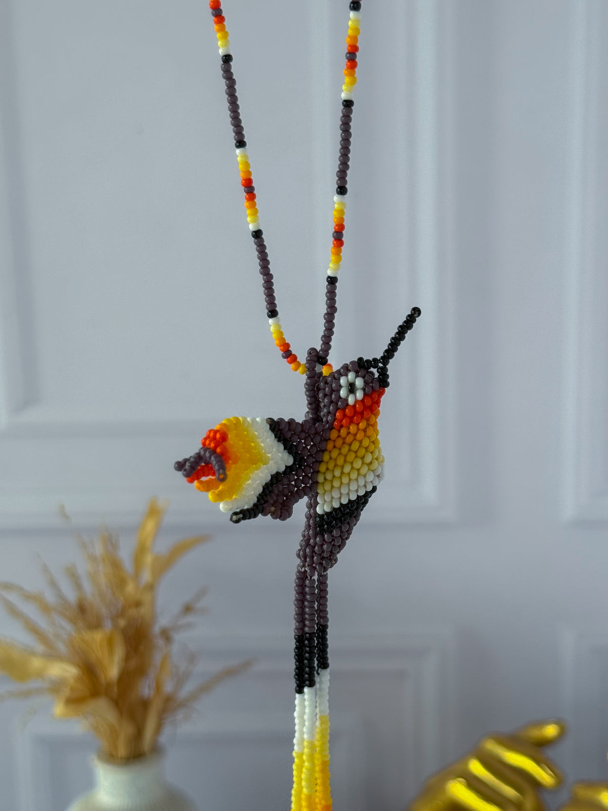 Cadena colibrí en mostacilla REF-04