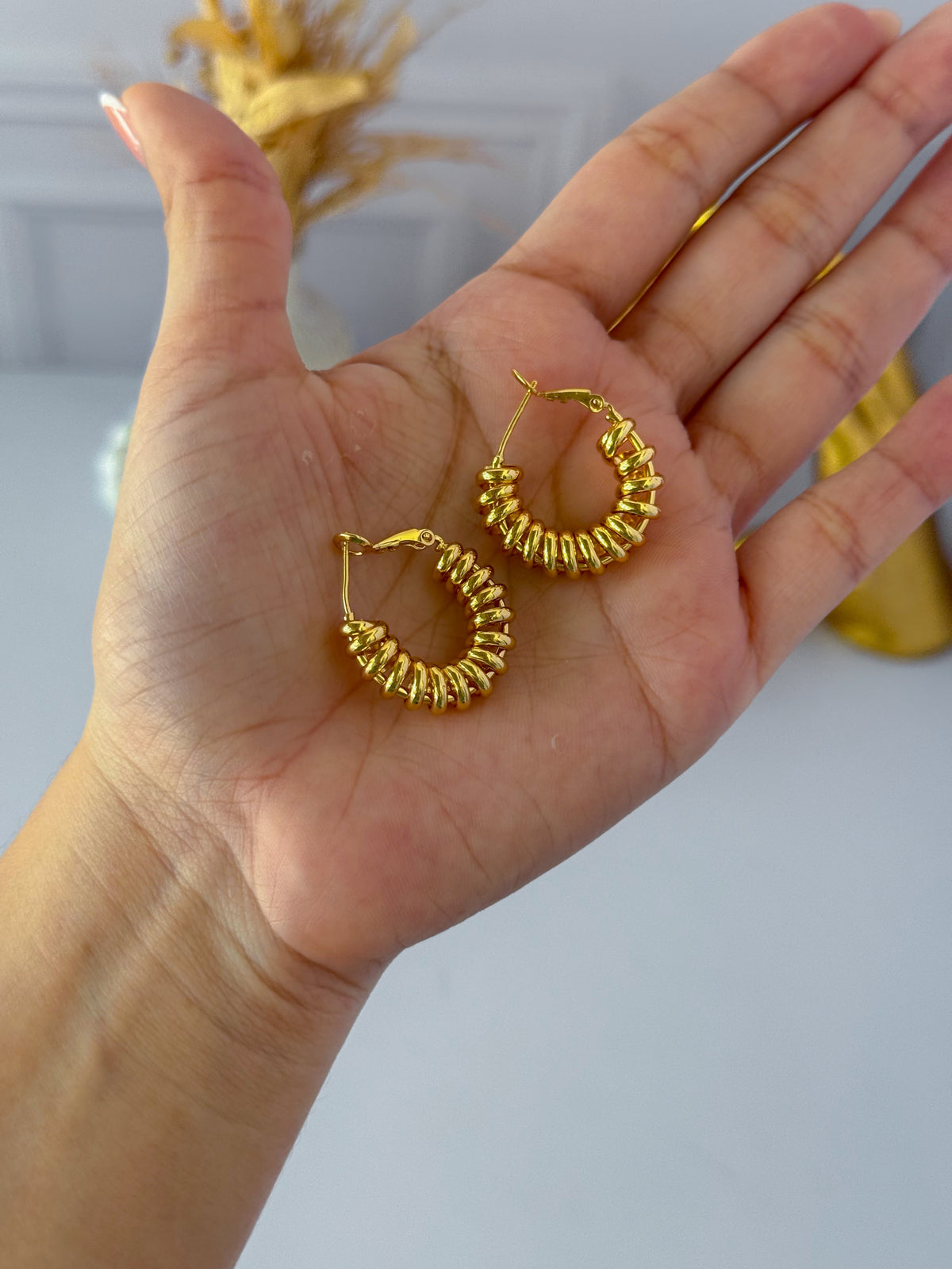 Aros de espiral gruesa