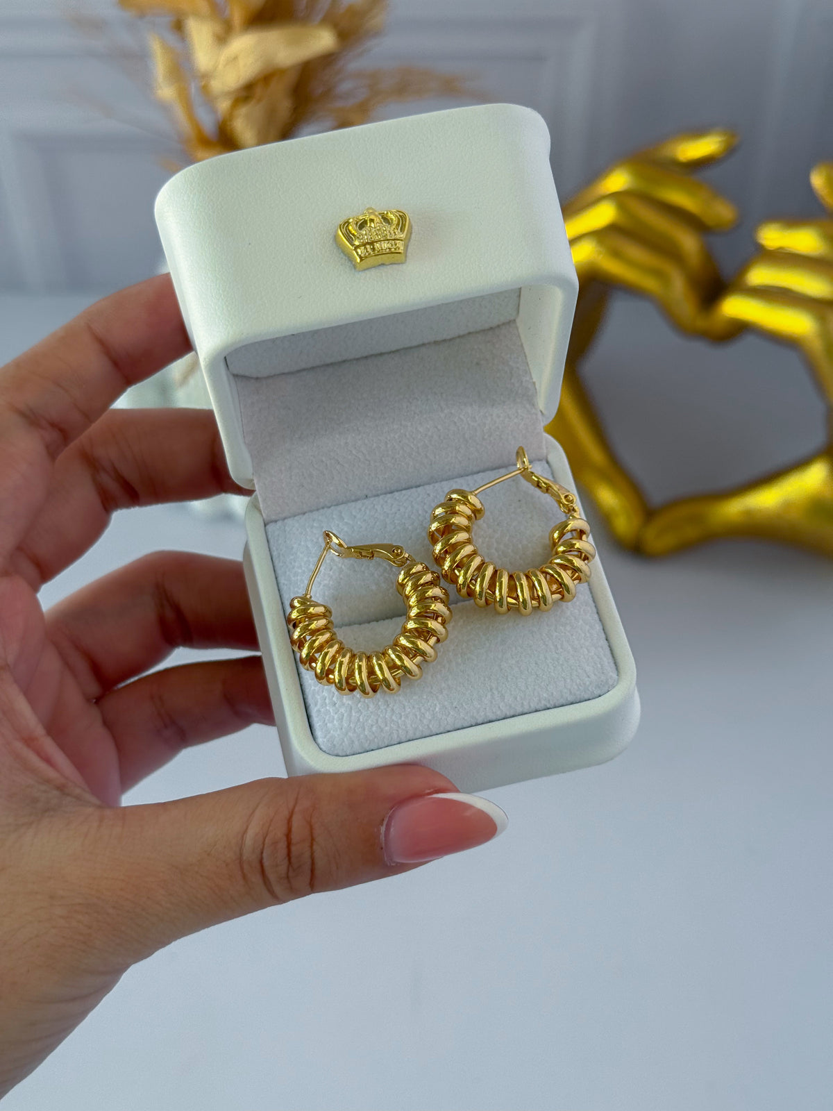Aros de espiral gruesa