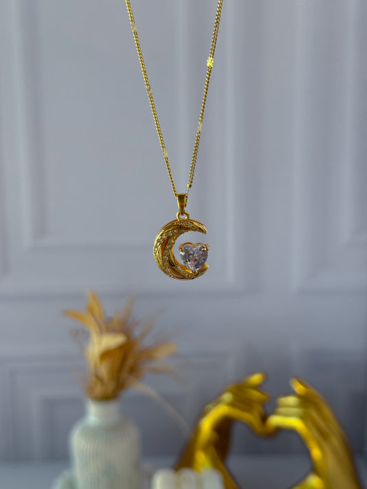 Cadena Lunalinda con perla