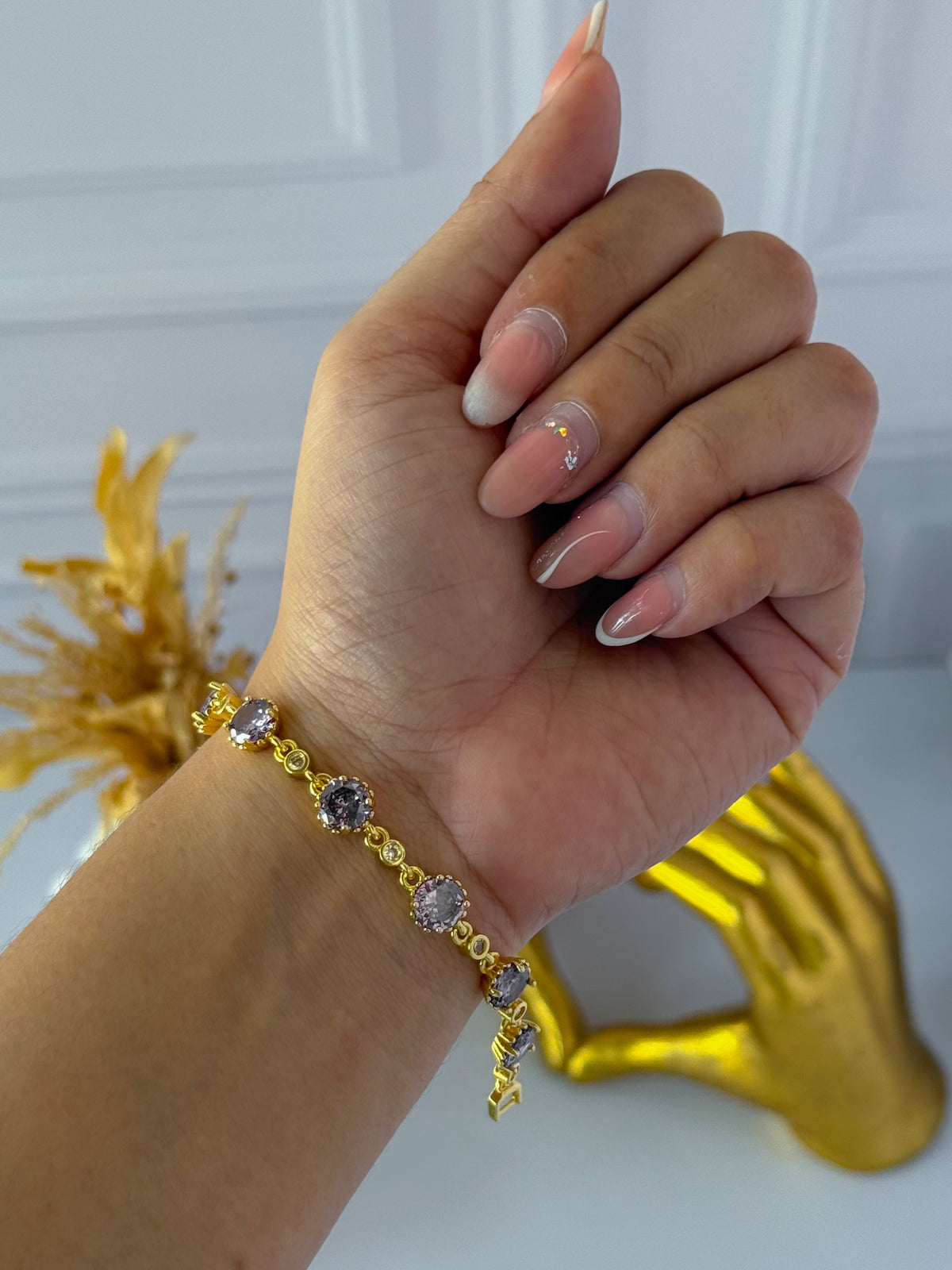 Pulsera princesa lila