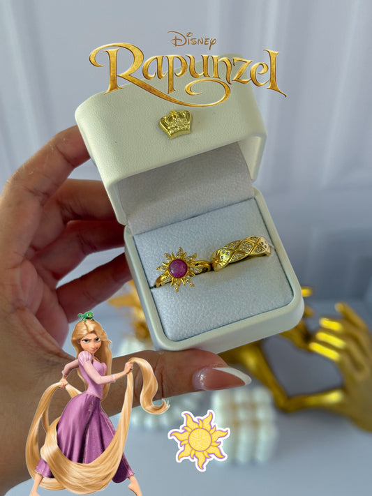 Anillos promesa “Rapunzel”