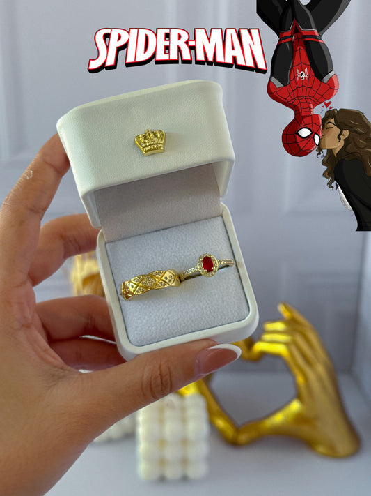 Anillos promesa “Spiderman”