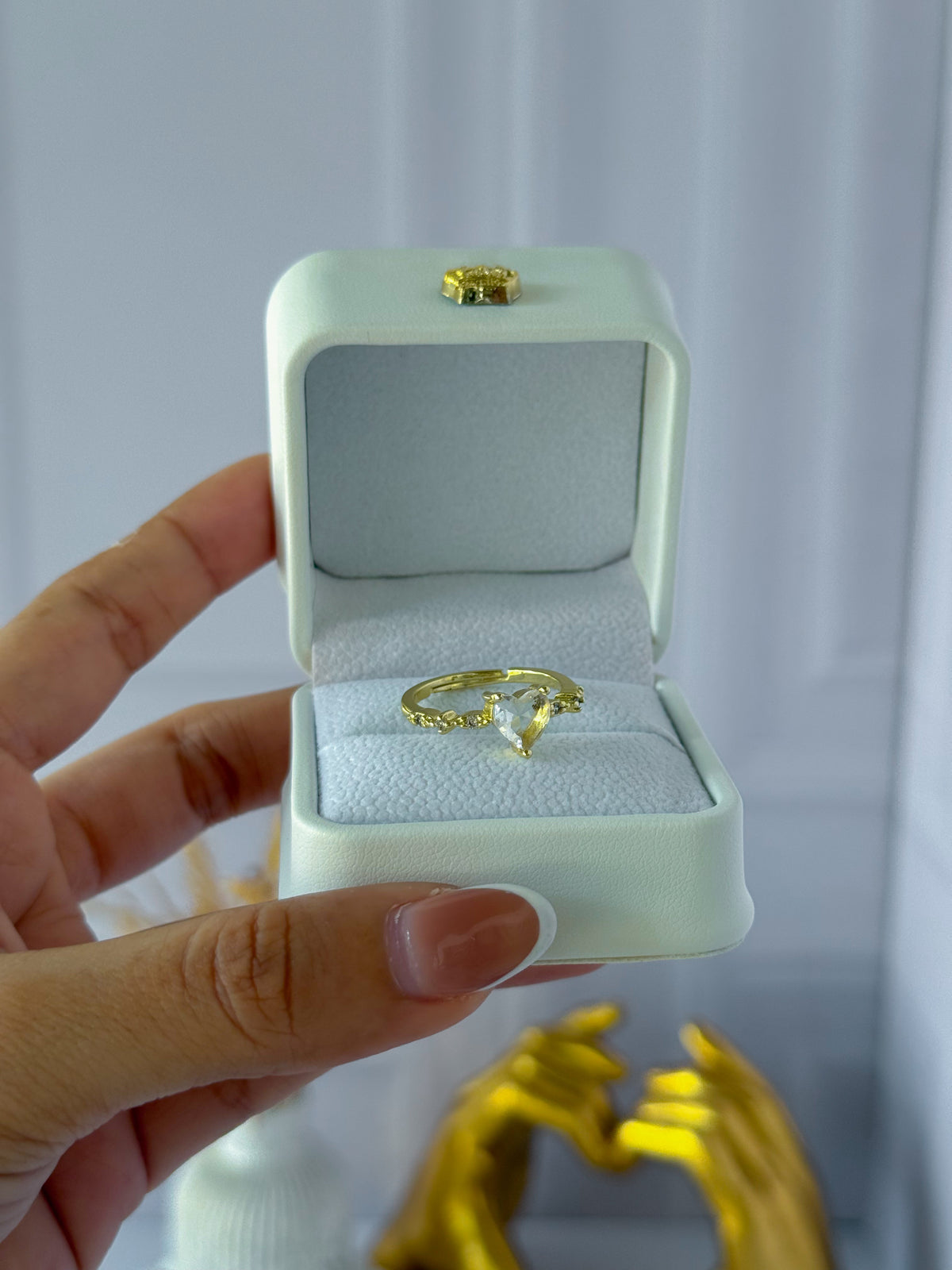 Anillo de corazón