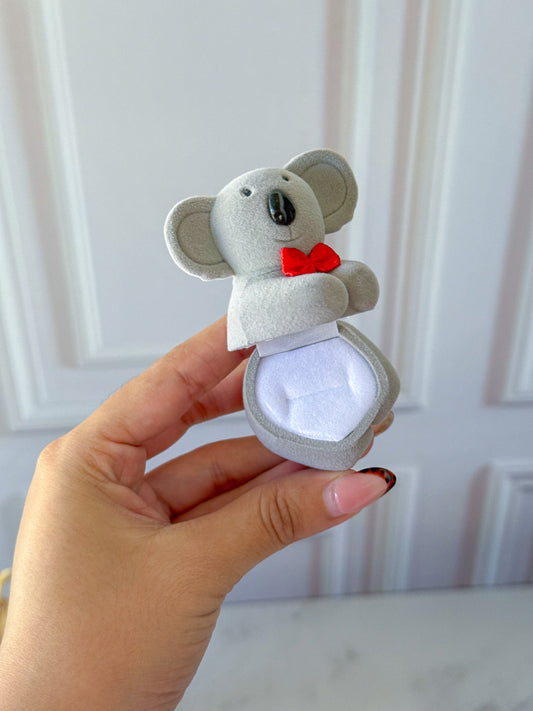 Caja para anillo de koala