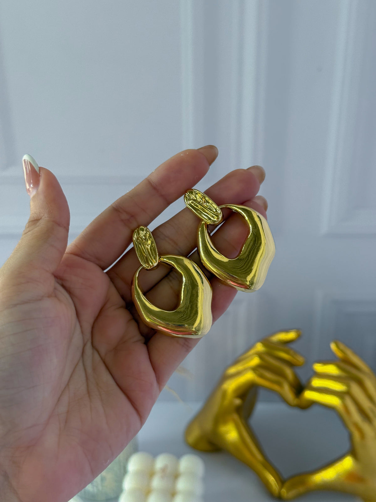 Arete elegante grande