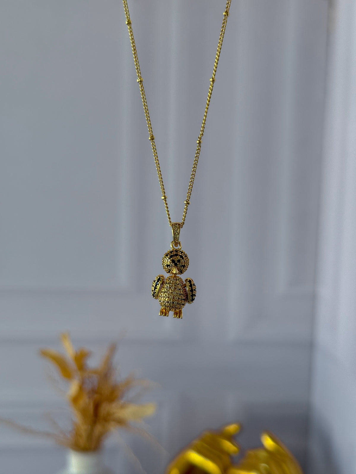 Cadena de pingüino pequeño