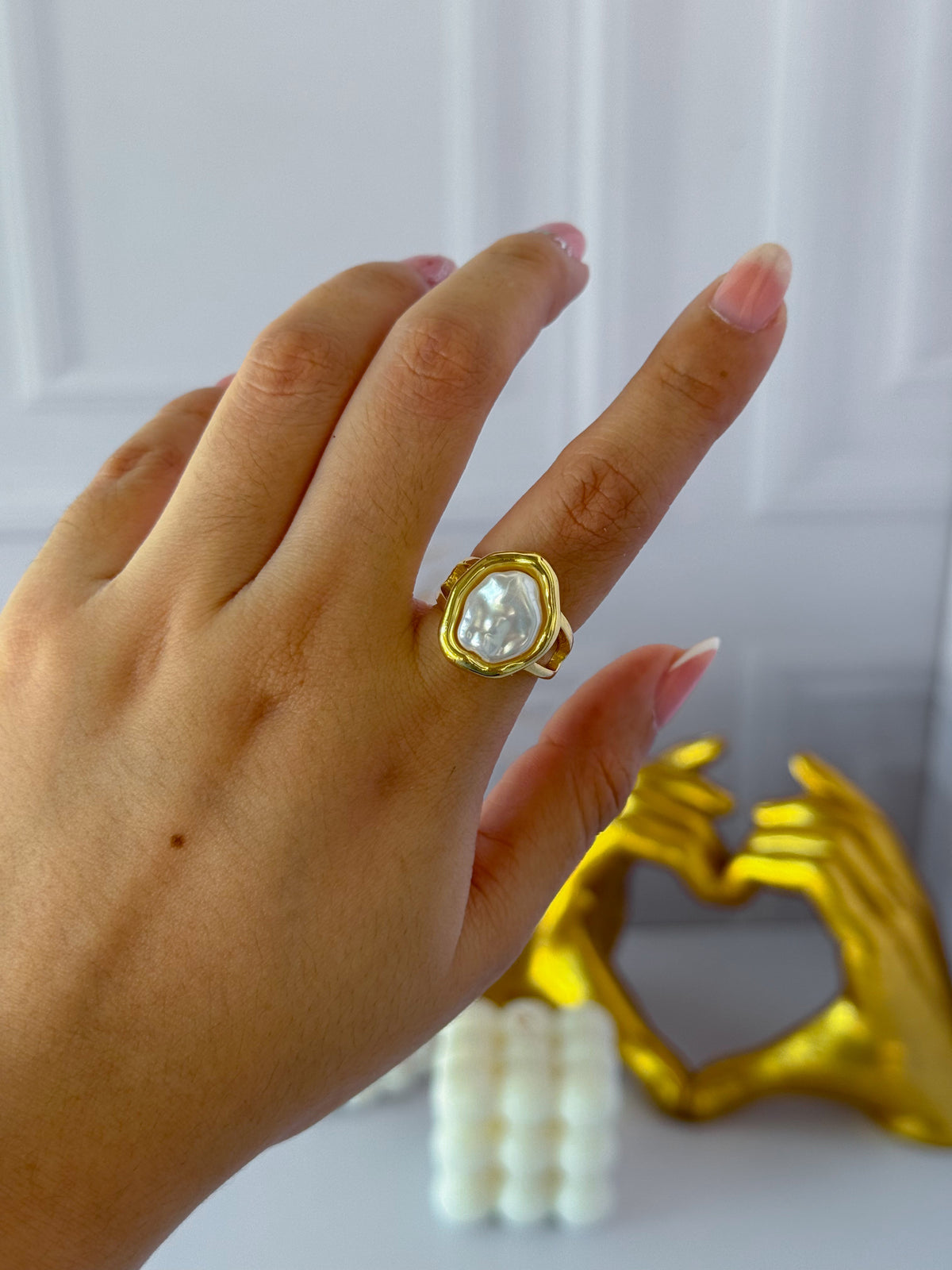 Beaded ring