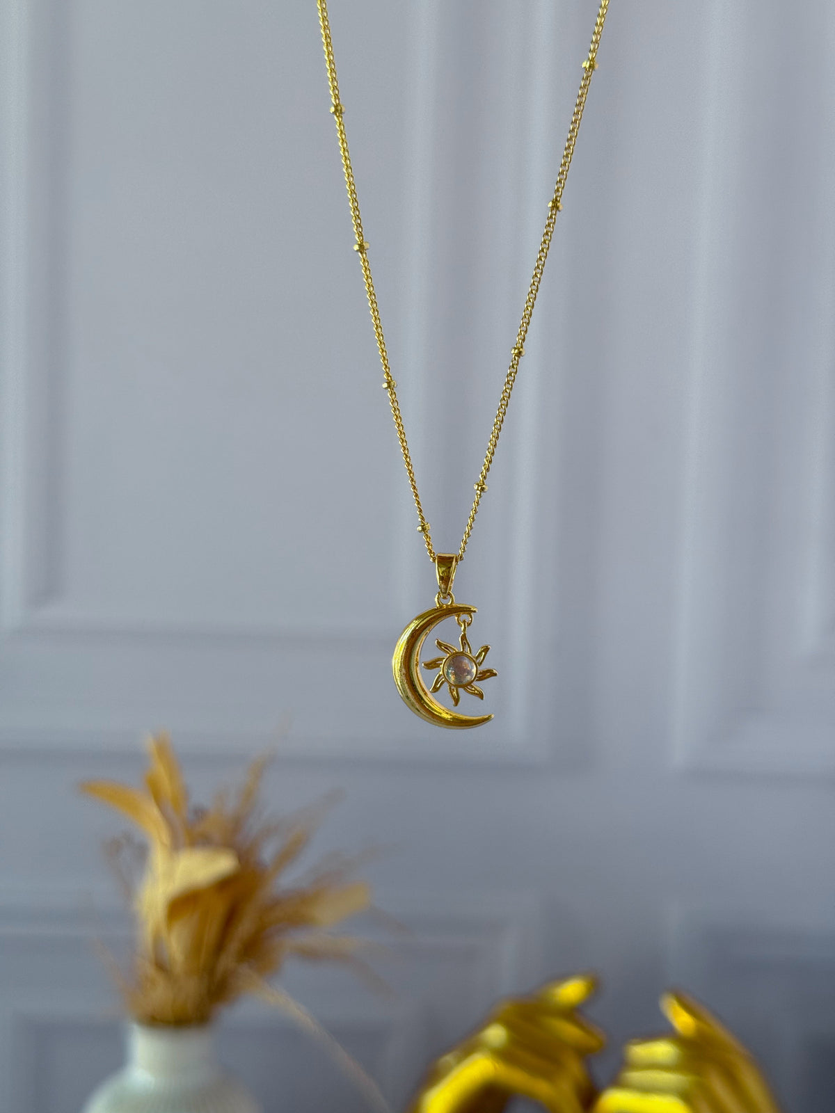 Moon and star chain