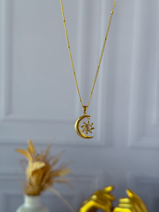 Moon and star chain