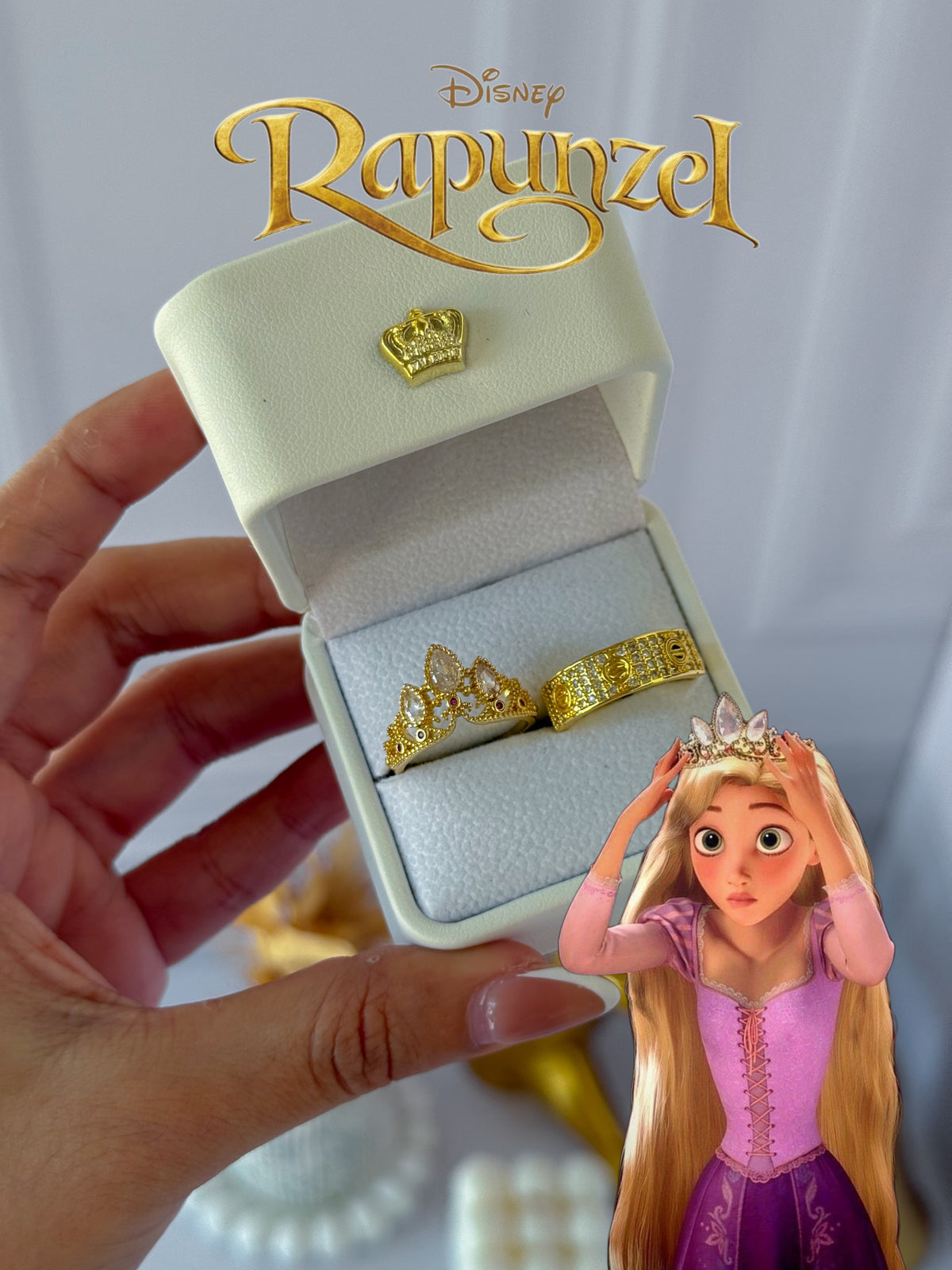 Anillos promesa “Rapunzel”