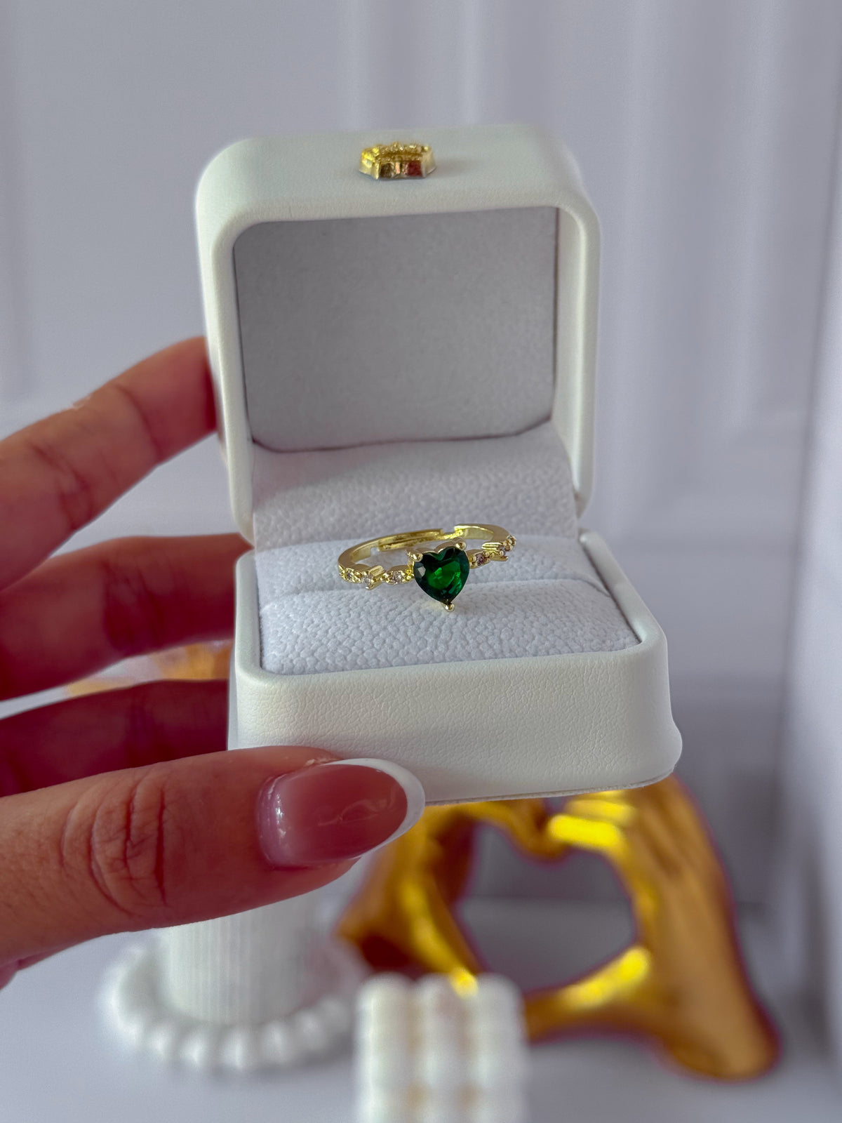 Anillo de corazón
