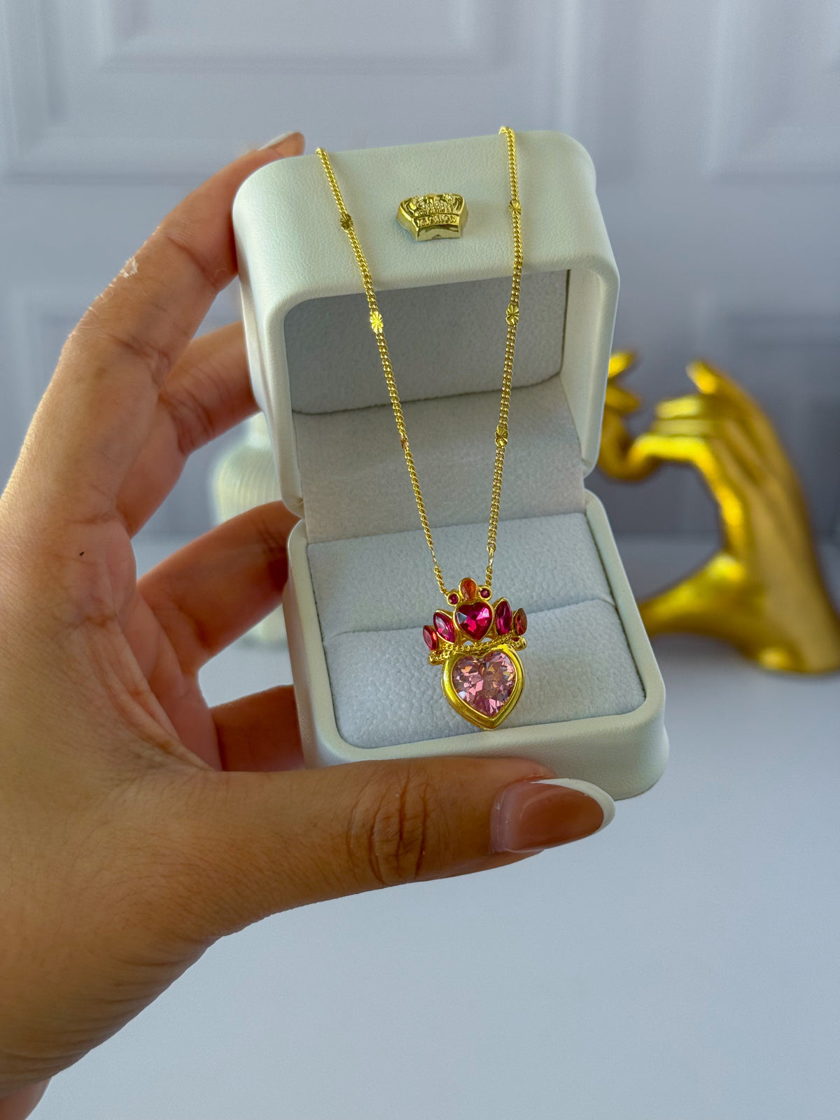 Pink princess chain