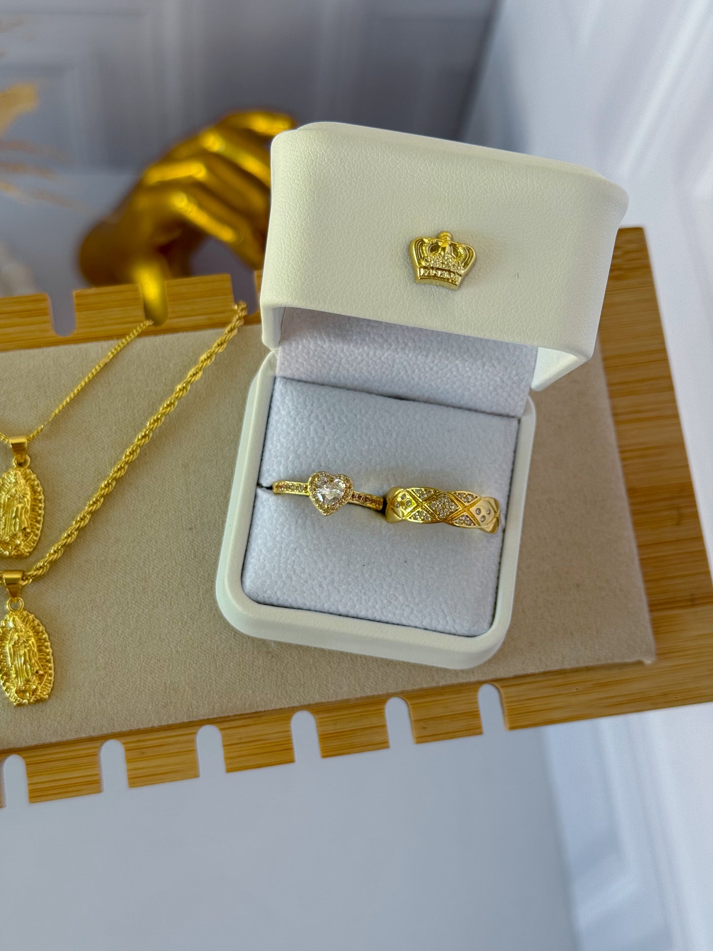 Combo pareja virgencita de Guadalupe