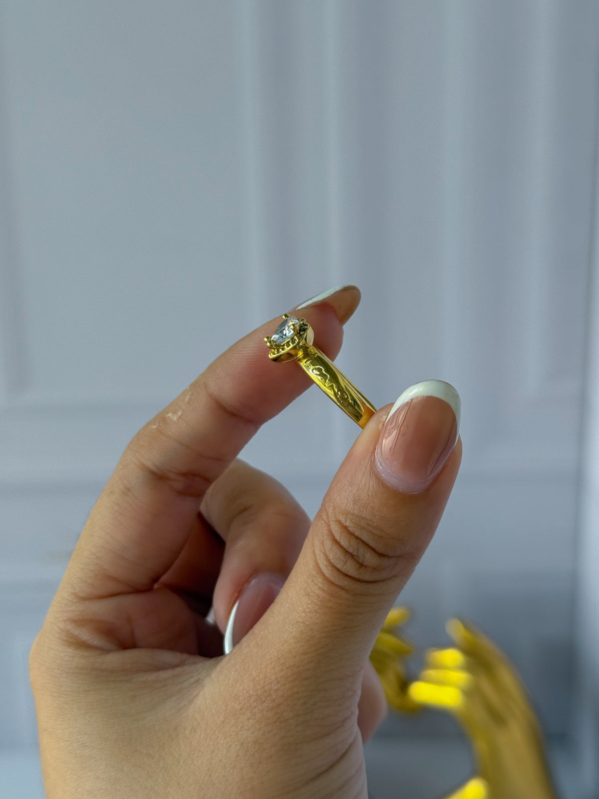 Anillo de corazón "love"