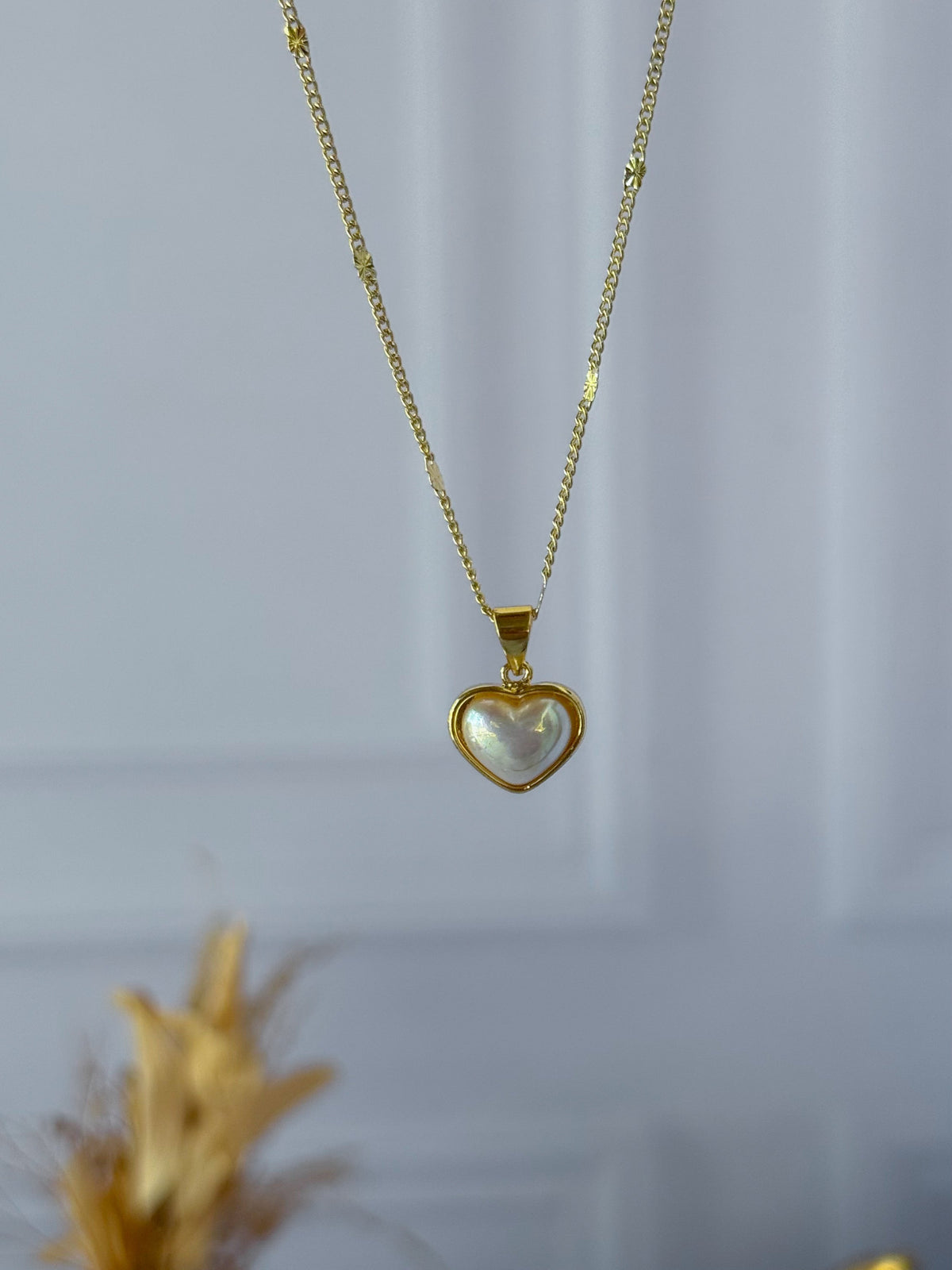 Heart beaded chain