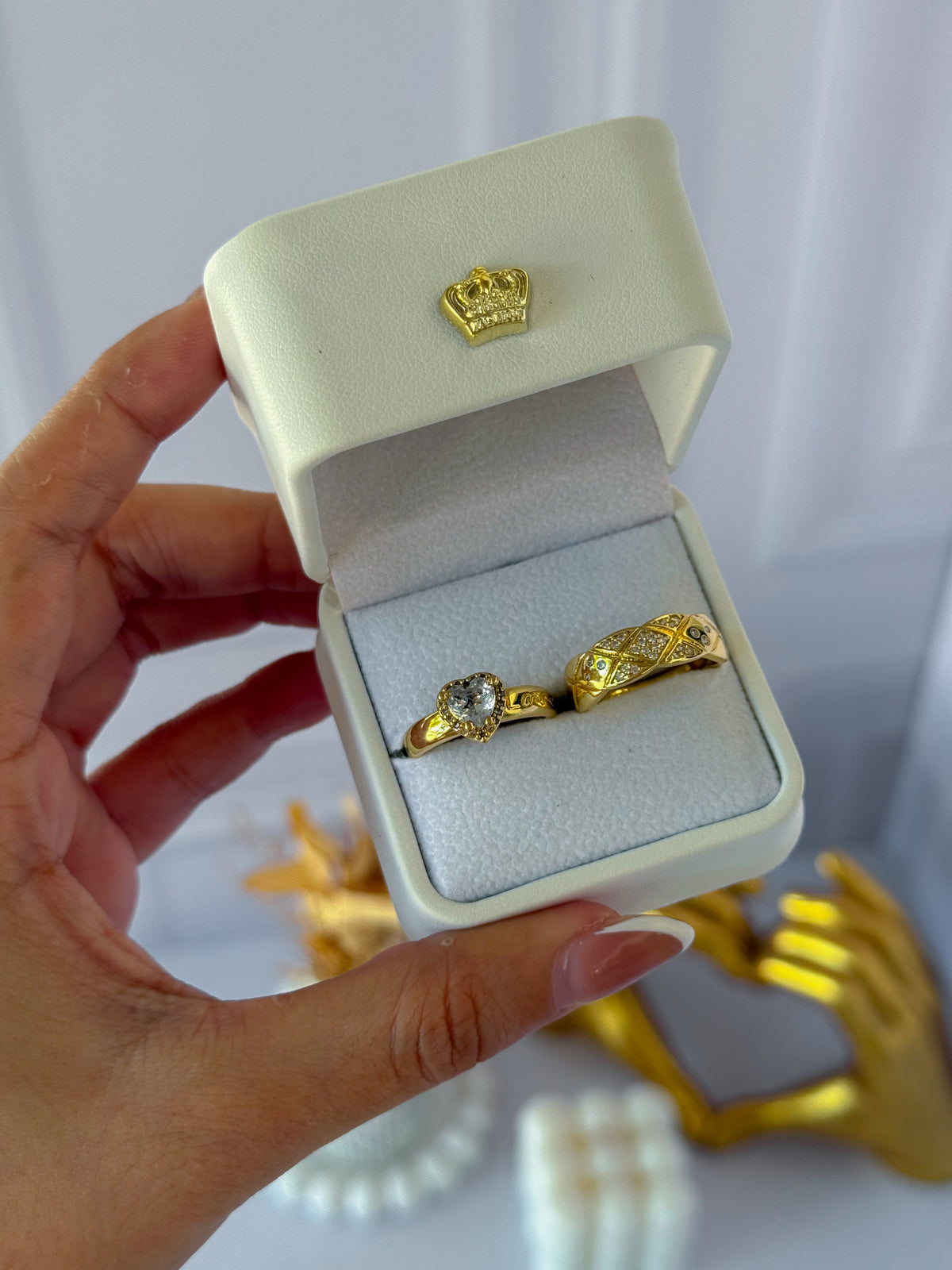 Anillos promesa love