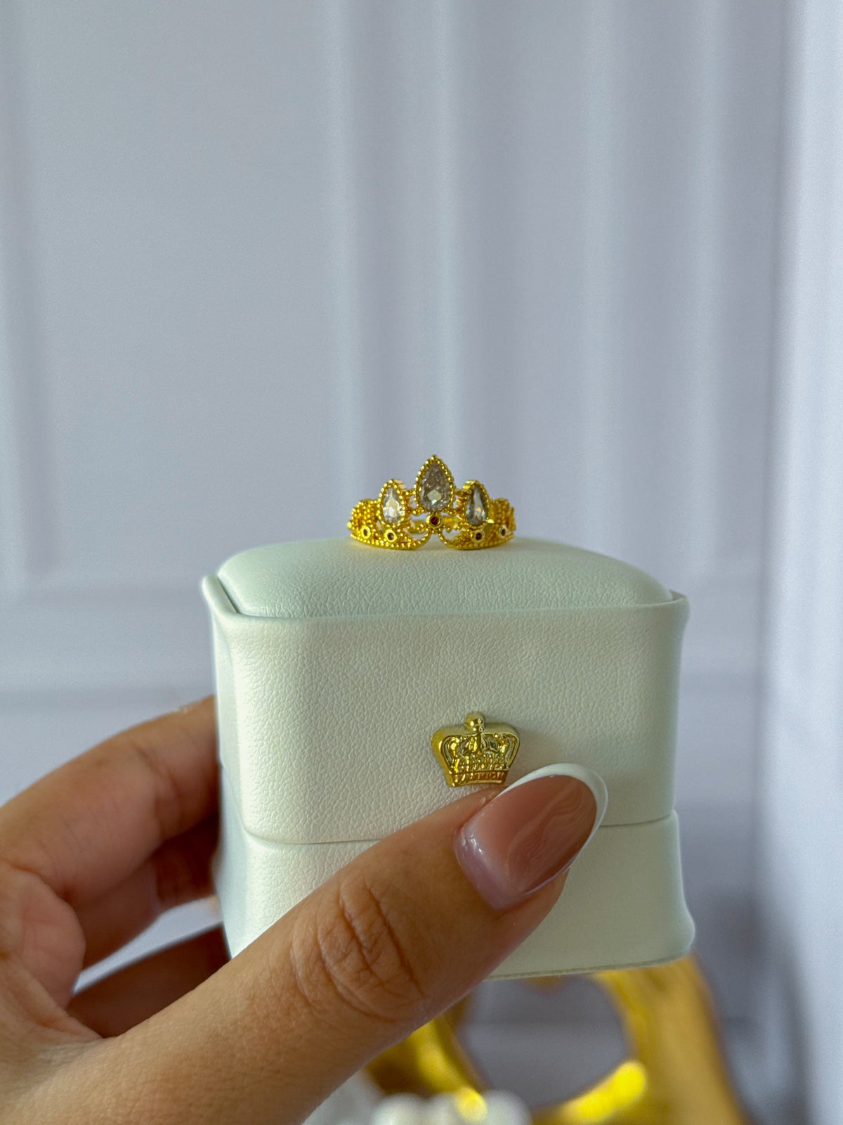 Rapunzel crown ring