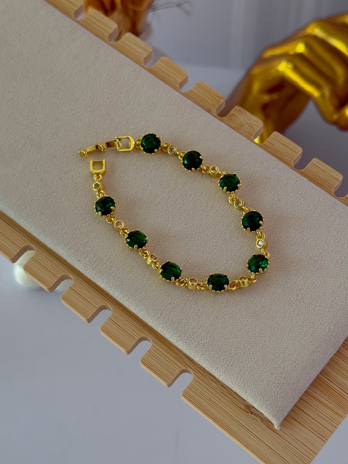 Pulsera princesa verde
