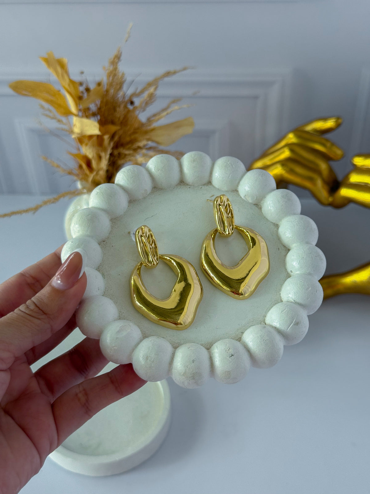 Arete elegante grande
